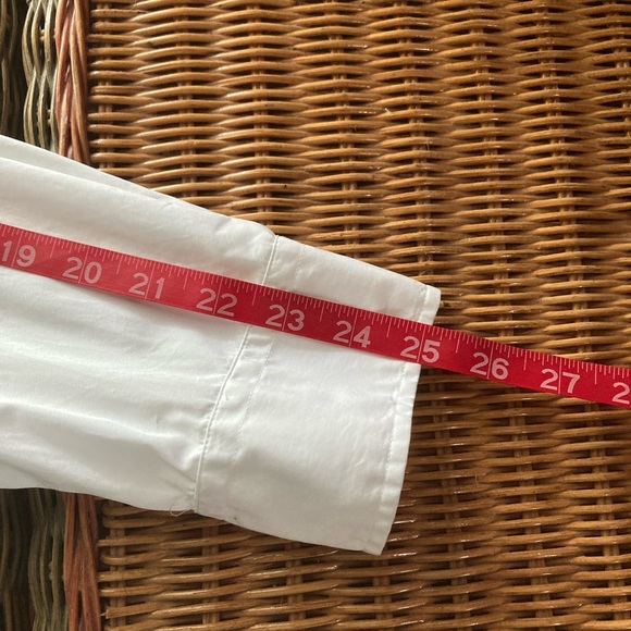 Polo Ralph Lauren White Cotton Long Sleeved Top - Picture 13 of 15